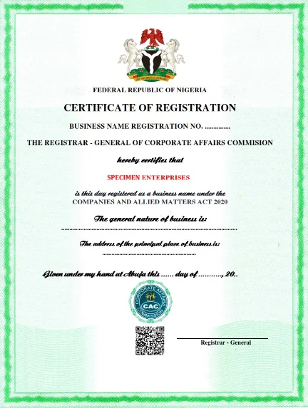 Business Name Registration