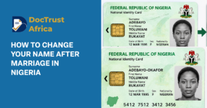 How to Change Your Name After Marriage in Nigeria